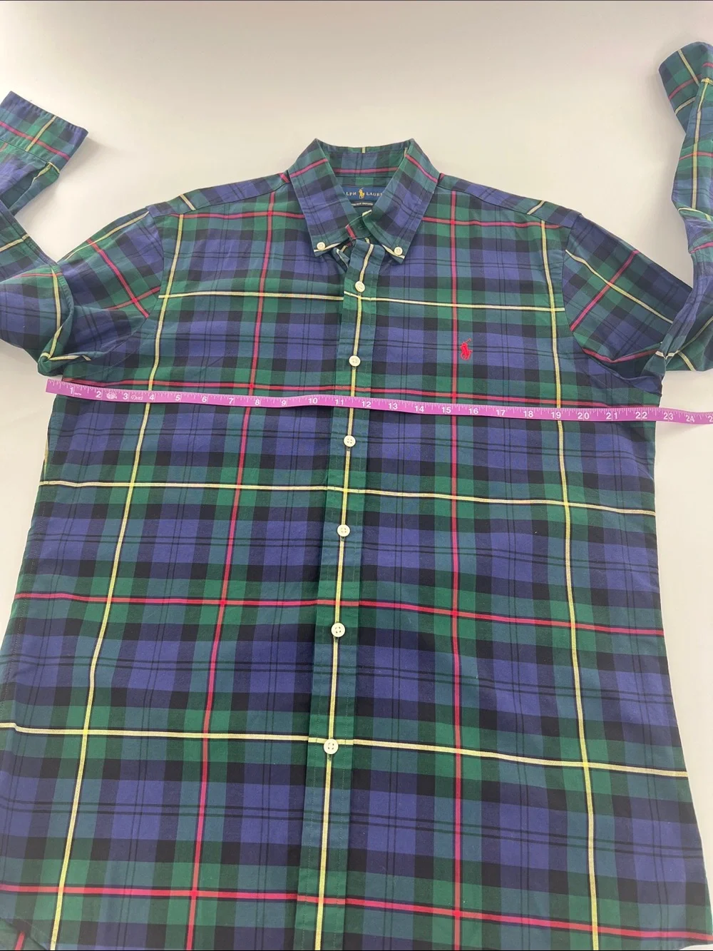 Polo by Ralph Lauren Stretch Oxford Tartan Button-Down Shirt